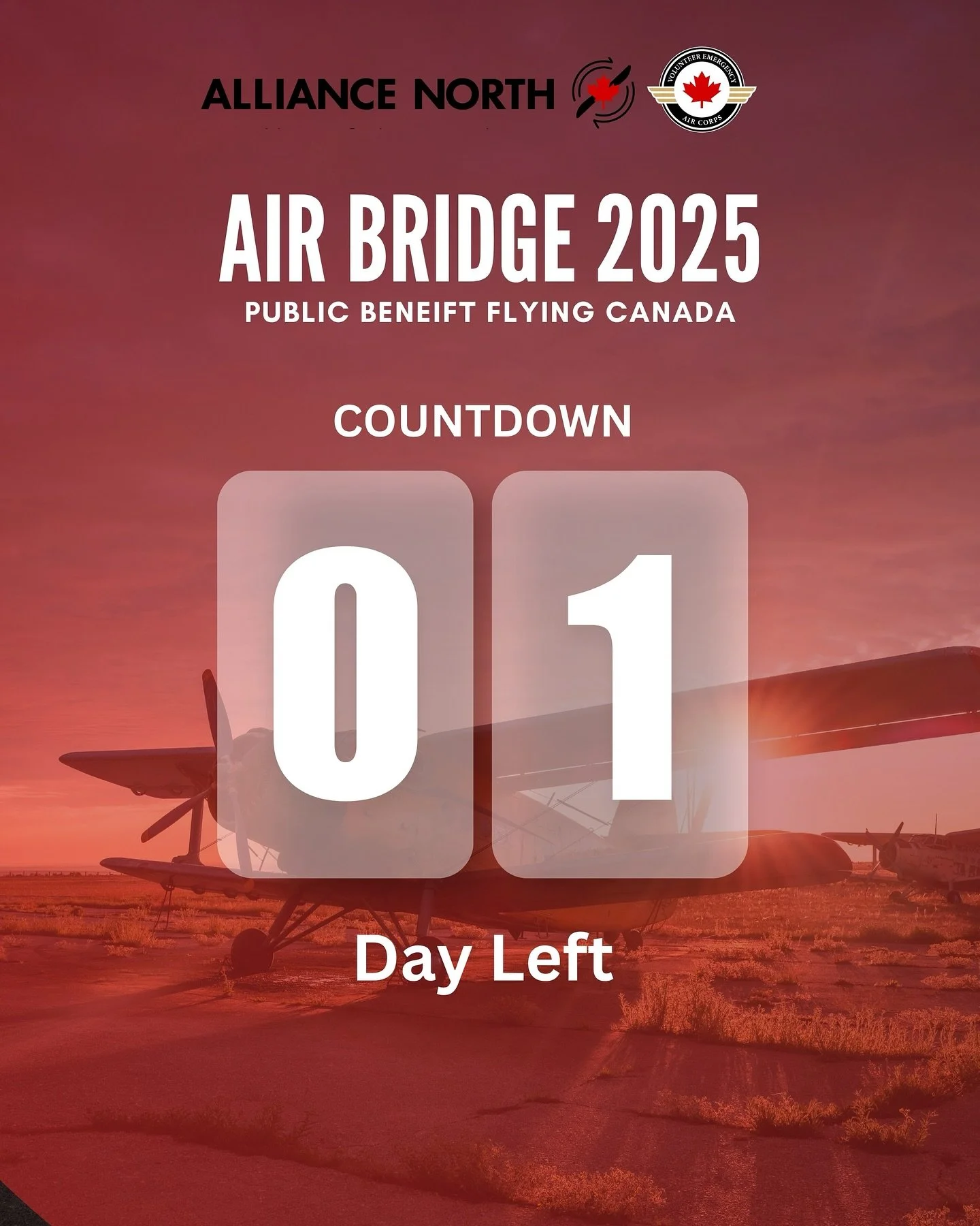 Counting down the hours now!!
.
.
.
.
#alliancenorth #ontario #pilots #pilotsofinstagram #vaec #emergency #airbridge2025