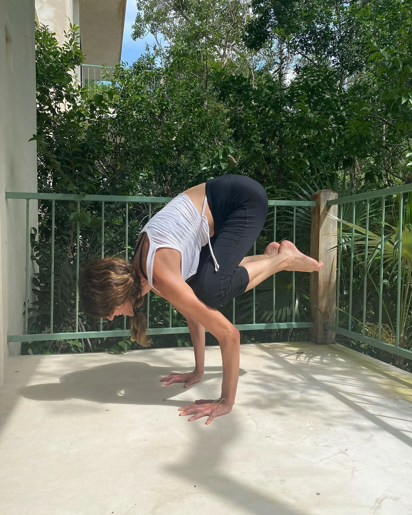 Crow pose is overrated.

The first photo was taken three years ago in Tulum. The second is from 2018,  when I was just getting started with my yoga journey in NYC. 

In photo 1, my ego was so proud of my crow pose. I loved nailing this balance in cla