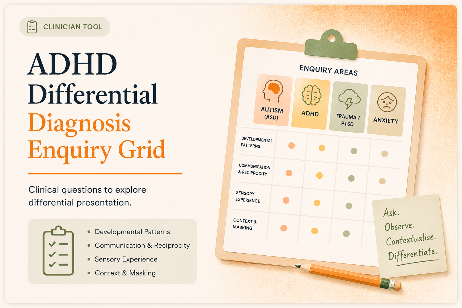 ND Differential Diagnosis Enquiry Grids