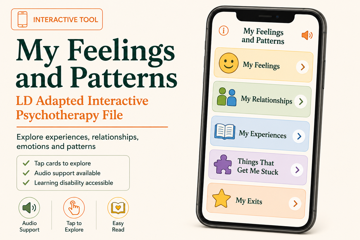 Learning Disability (LD) Adapted Interactive Psychotherapy File