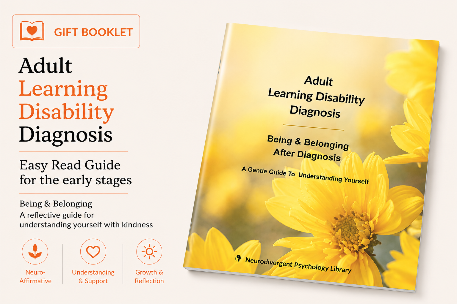 An Easy Read Adult Learning Disability Diagnosis Booklet