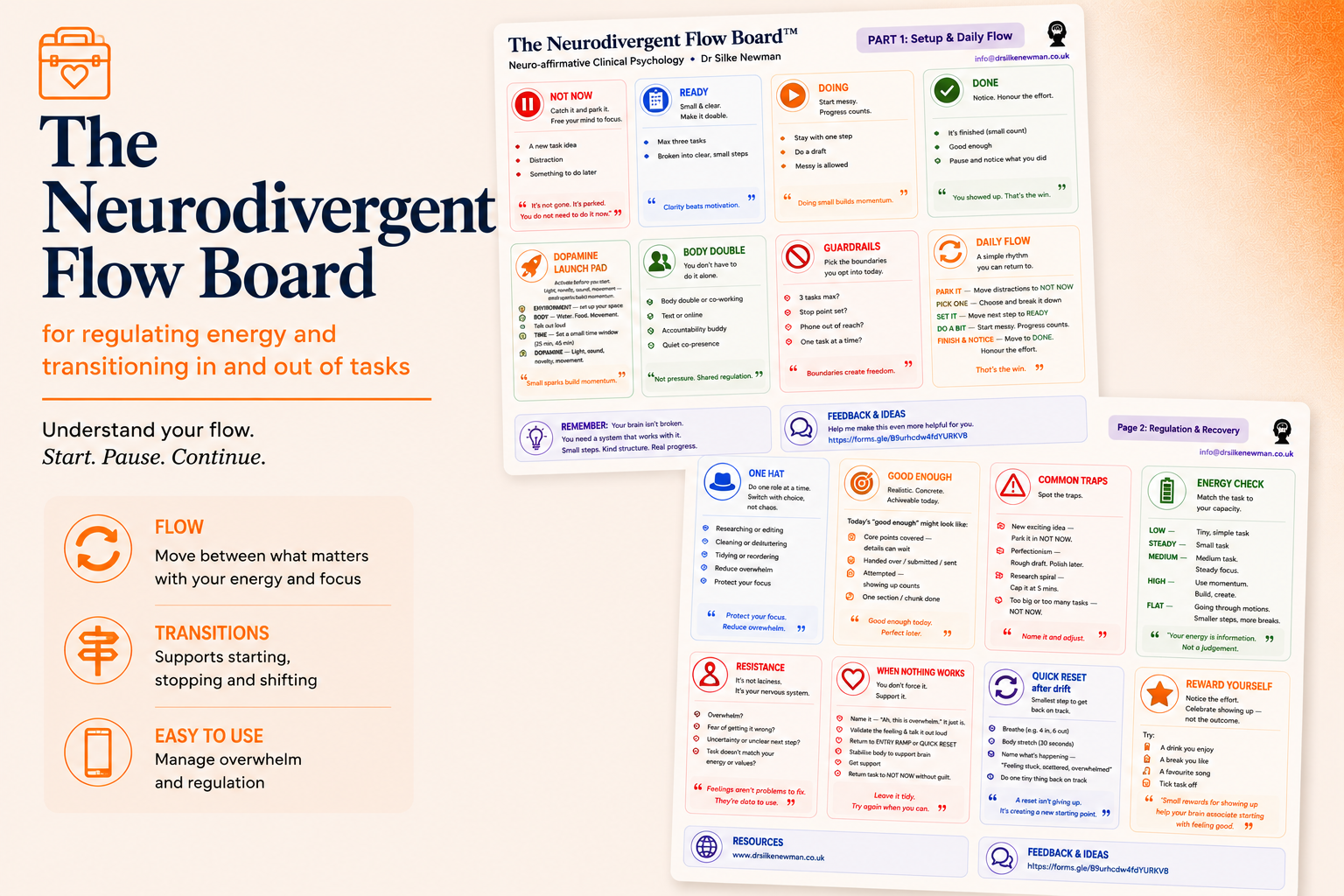 The Neurodivergent flow Board