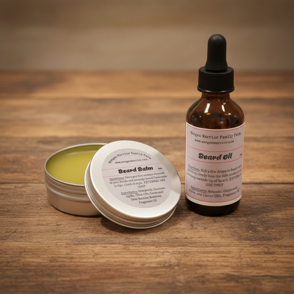 Beard Balm and Beard Oil