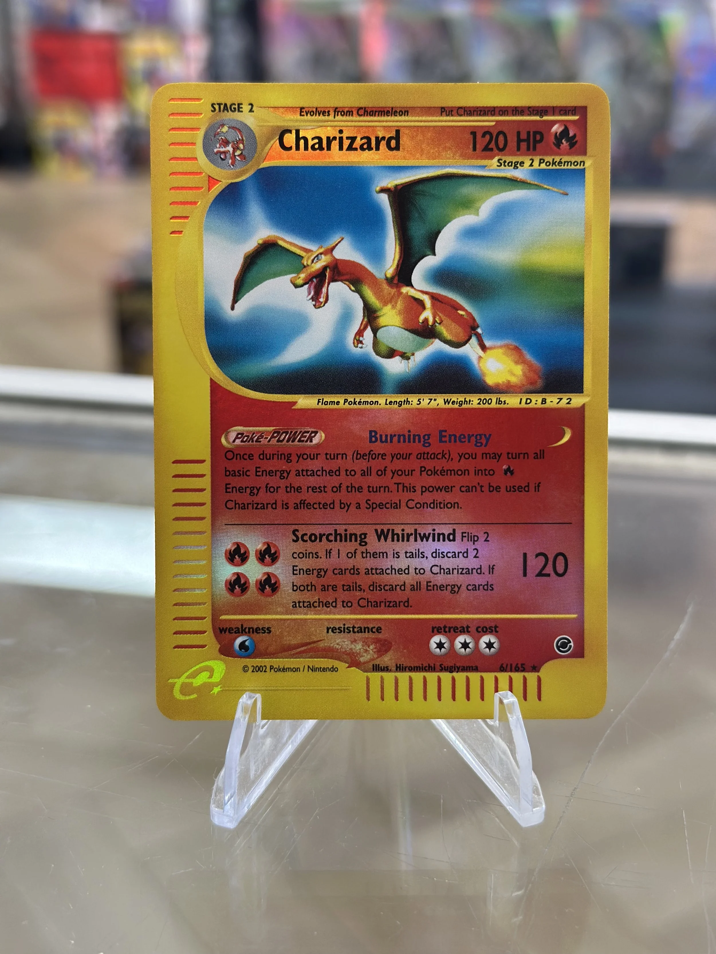 Charizard - Expedition Reverse Holo 6/165
