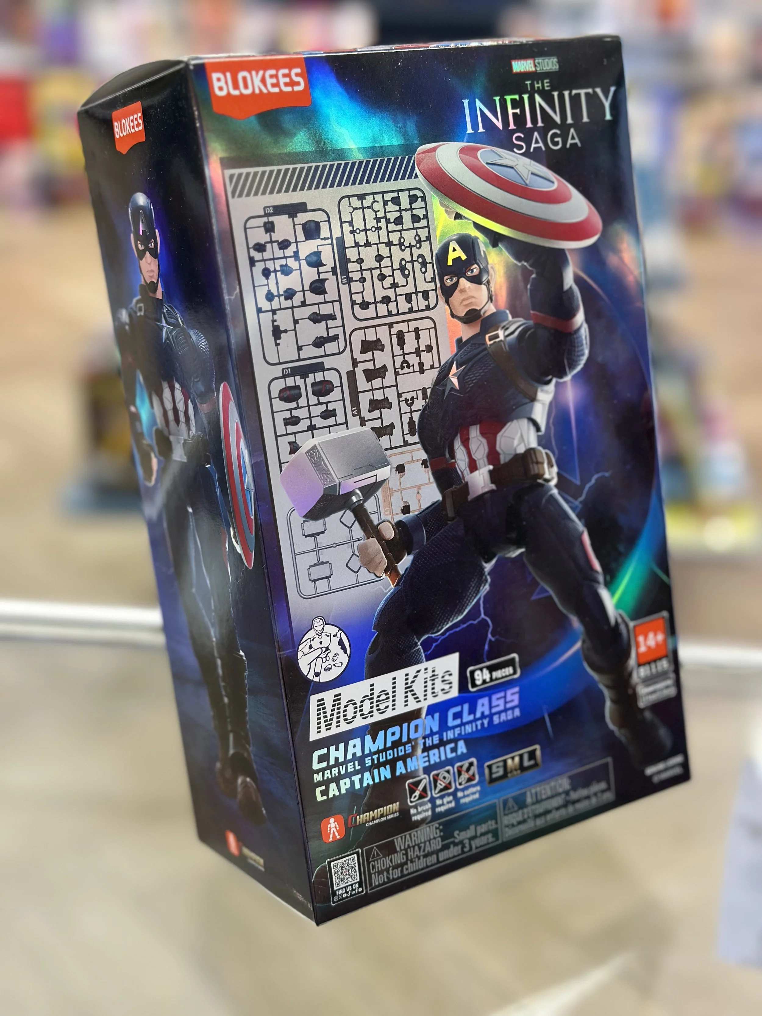 Blokees Infinity Saga Captain America Kit - Champion Class Model Kit
