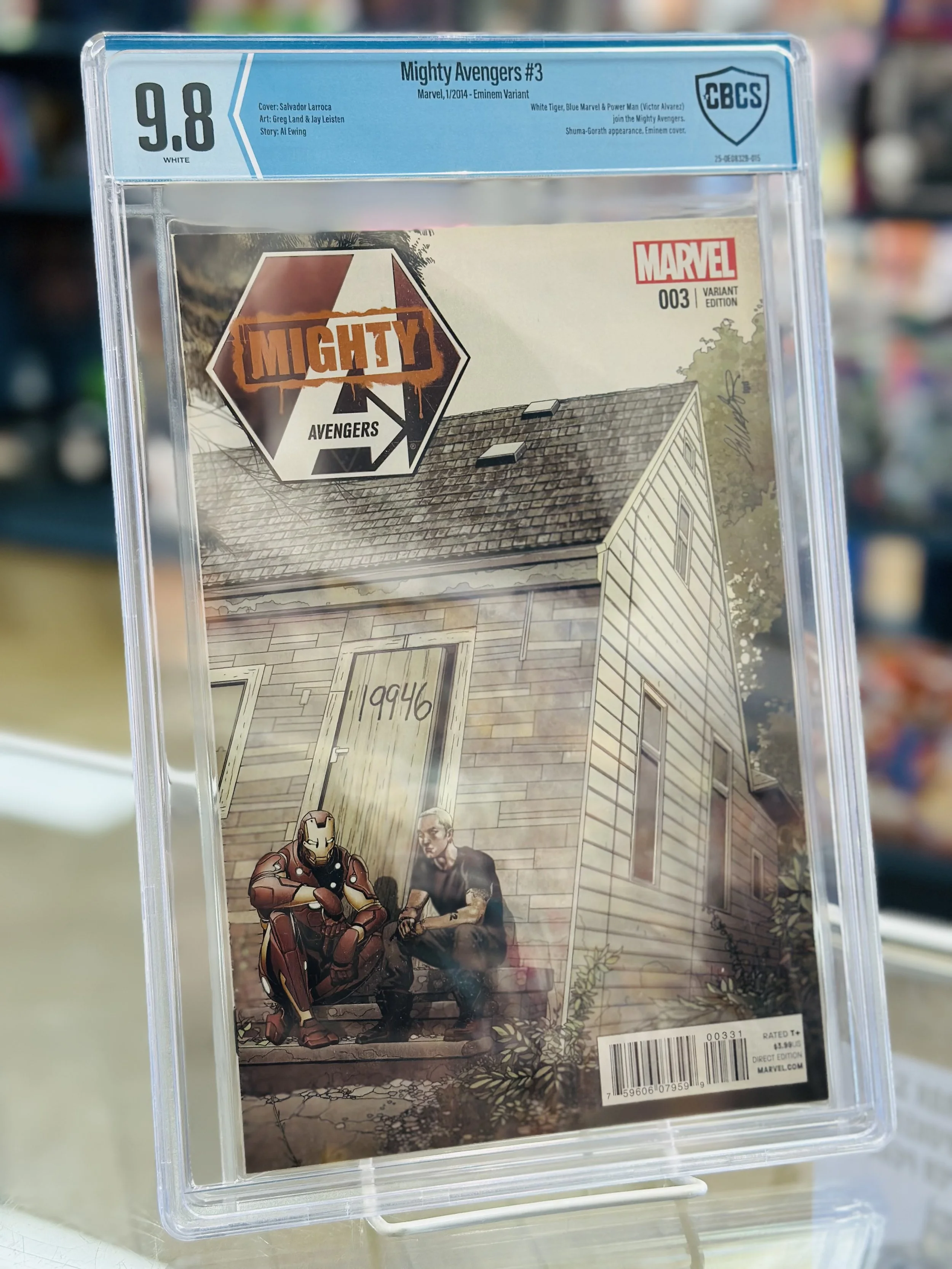 Mighty Avengers #3 (EMINEM Variant!) CBCS 9.8