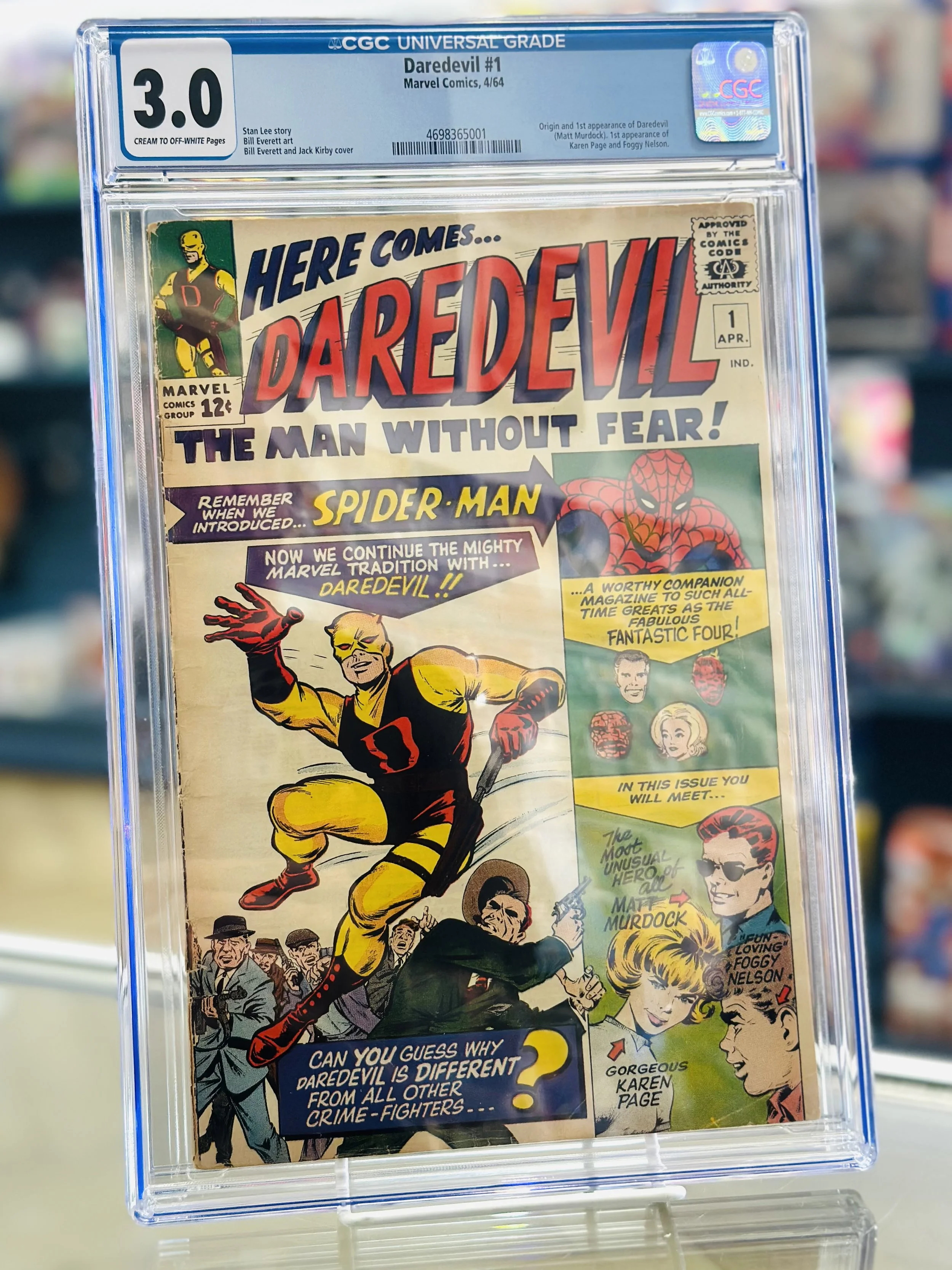 Daredevil #1 (1964) CGC 3.0