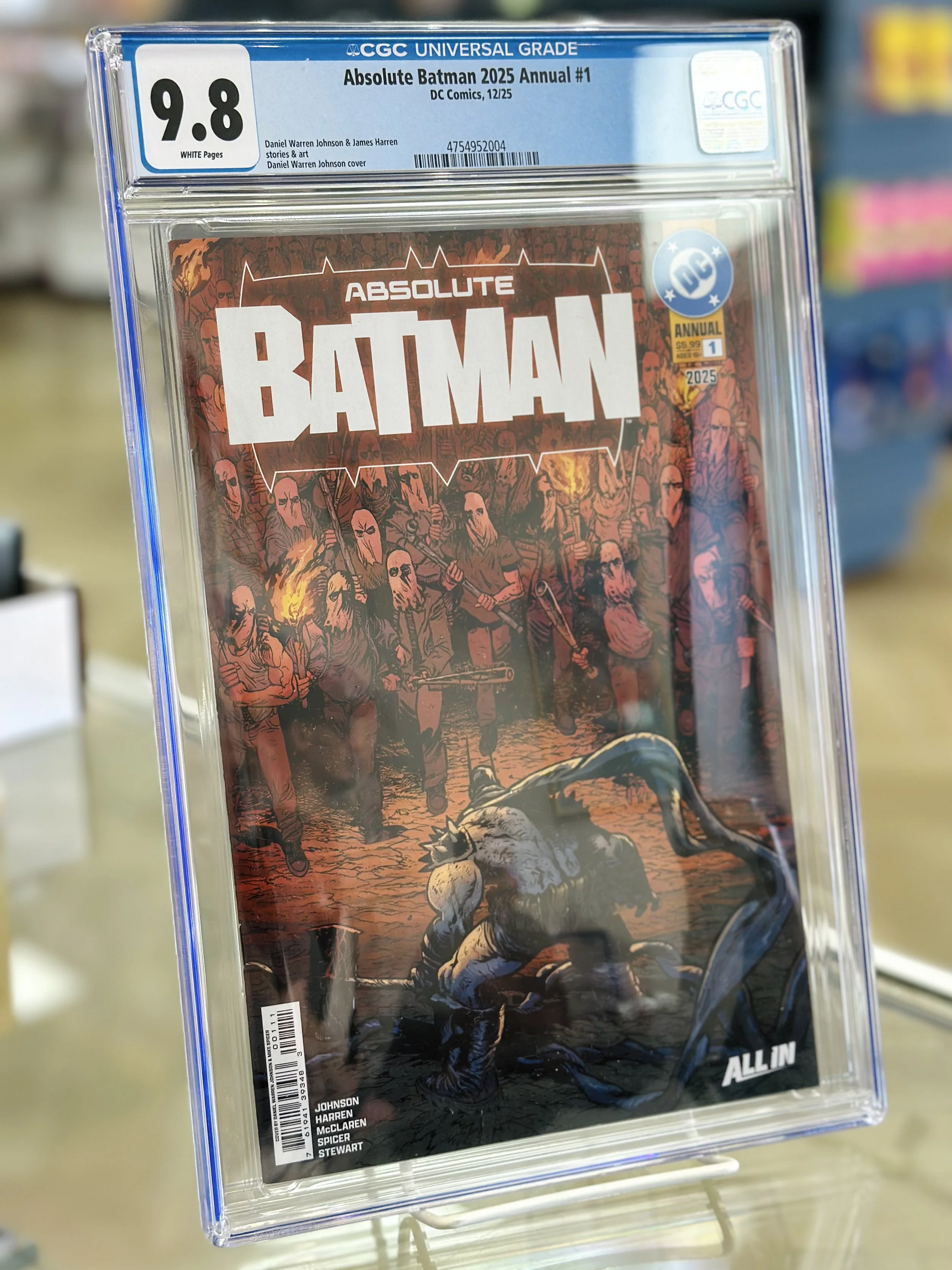 Absolute Batman Annual #1 (1stPtg) CGC 9.8