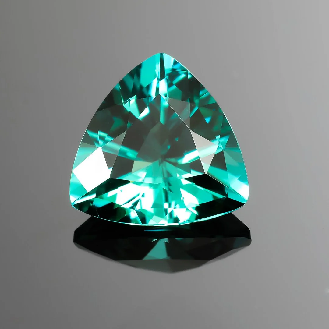 Namibian Lagoon Tourmaline - Trillion - 3.10ct