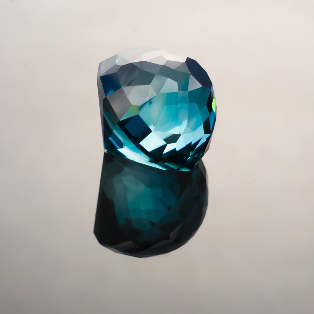 Bespoke Gems - Blue Zircon - Kalli - 8.7ct by Doug Menadue