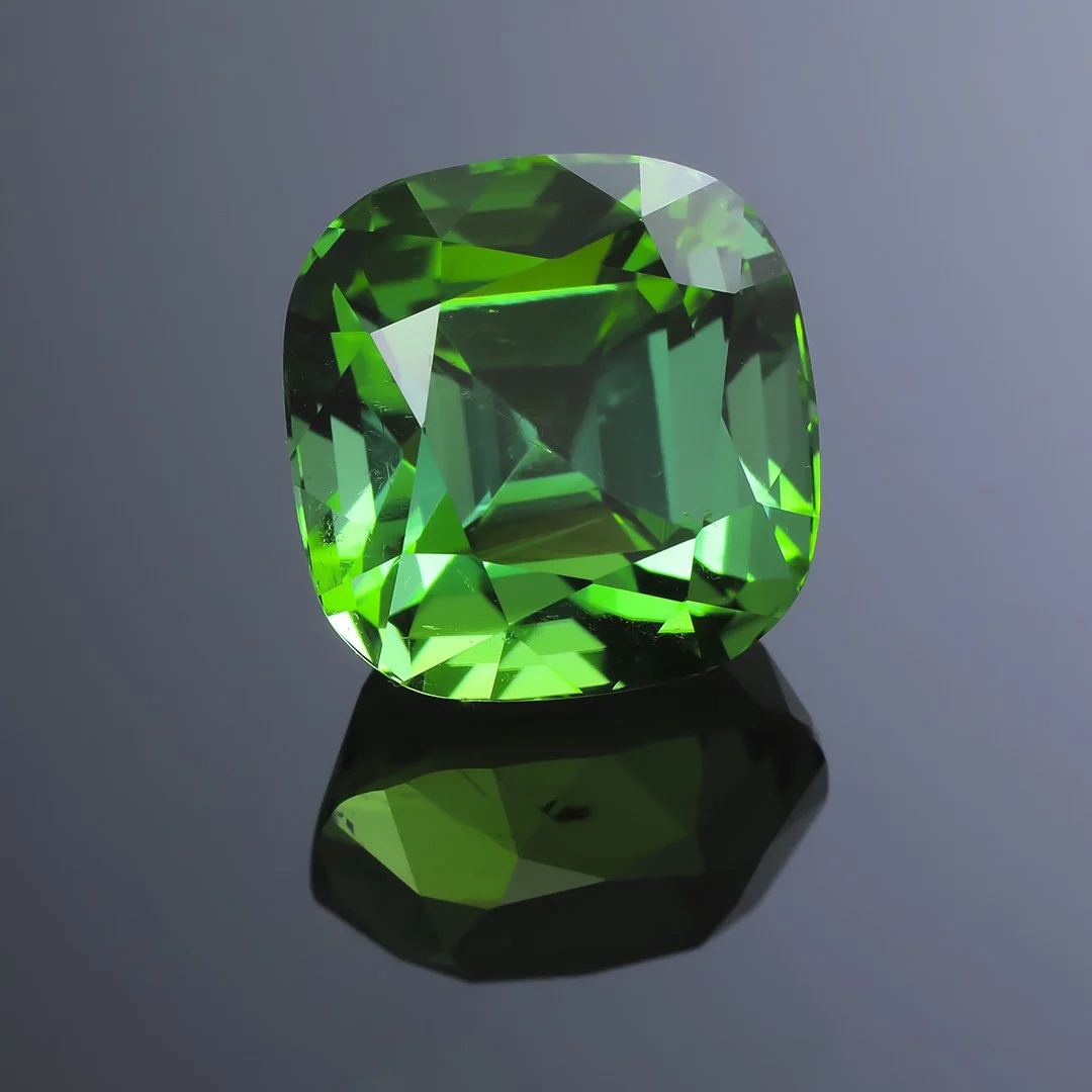 Afghanistan Green Tourmaline - Cushion - 16.29ct