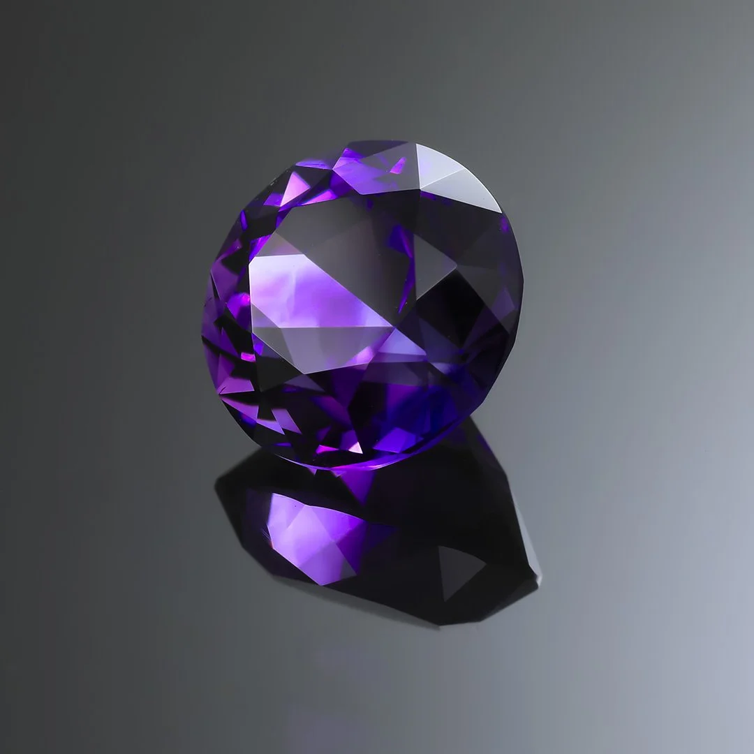 Australian Binbee Amethyst - Supernova Round - 6.17ct