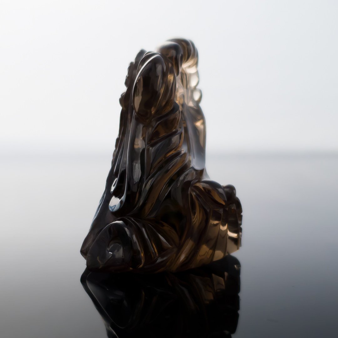 Bespoke Gems - Smokey Quartz - Mount Horai - 223.6ct by Doug Menadue