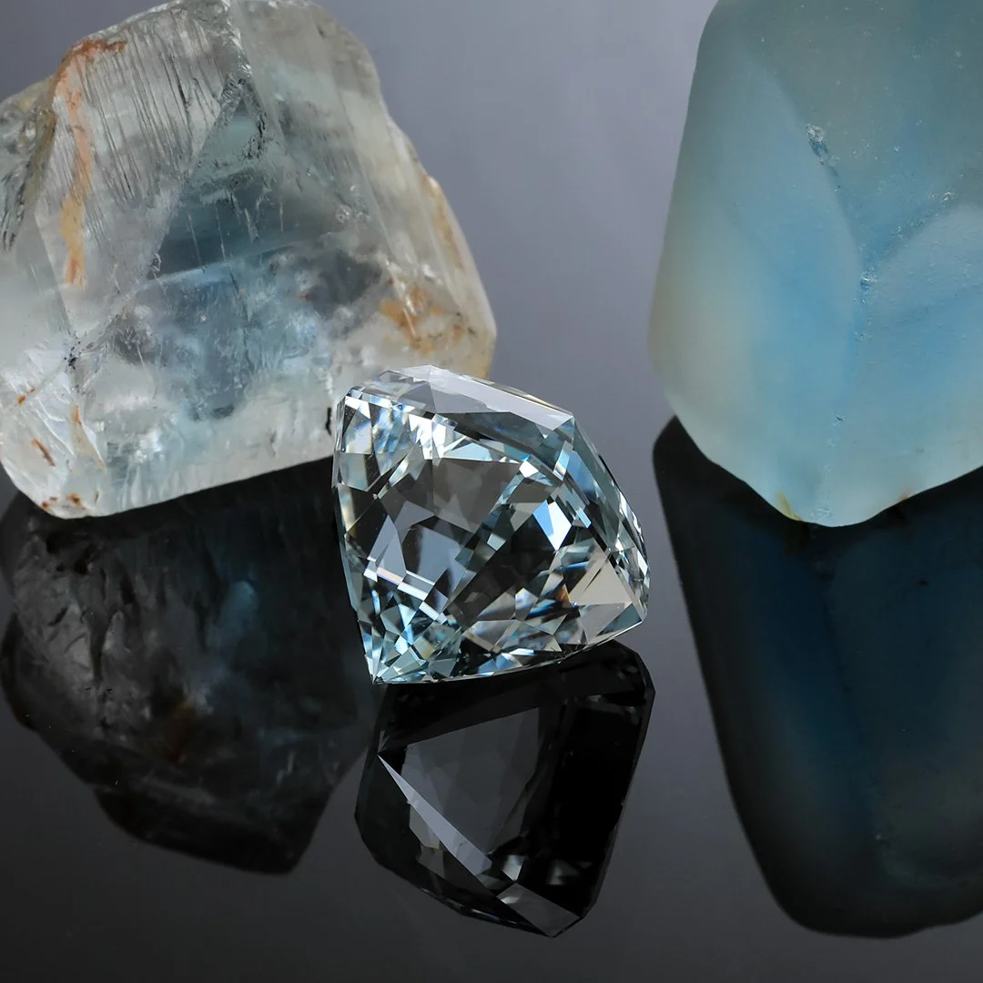 Australian O'Briens Creek Natural Blue Topaz - Regulus Maximus - 45.63ct