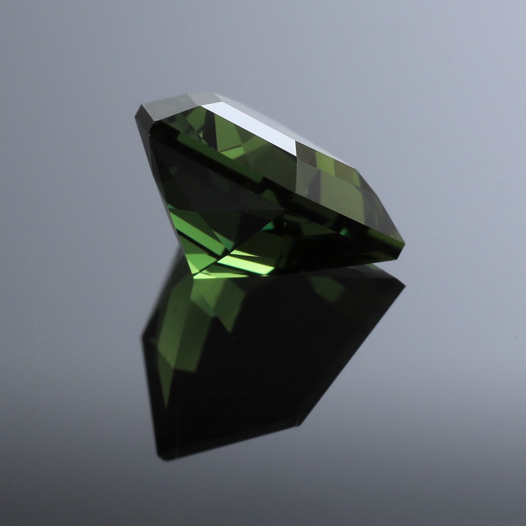Australian Green Sapphire - Freeform Hexagon - 1.65ct
