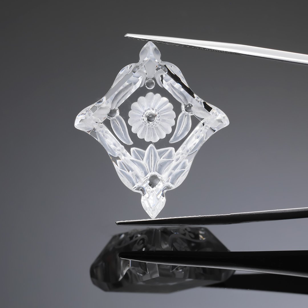 Rock Crystal - Floriade - 39.7ct