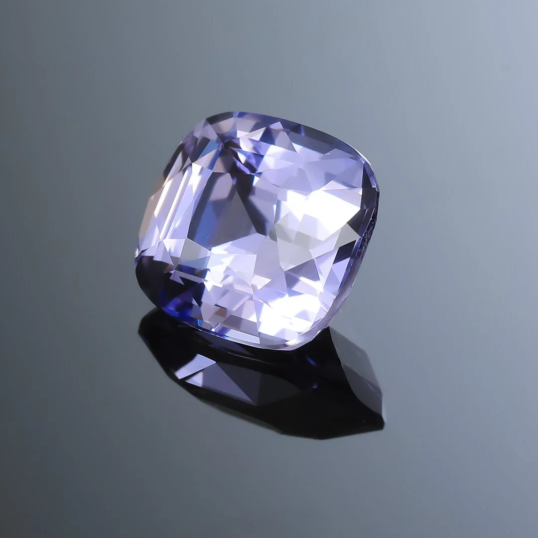 Ceylon Lilac Sapphire - Square Cushion - 2.10ct