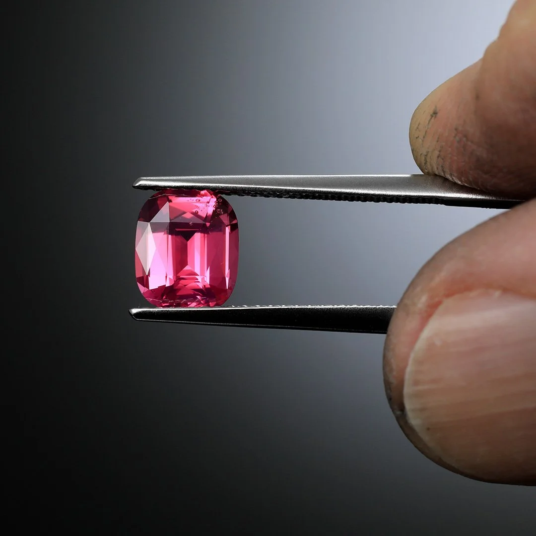 Tanzanian Mahenge Neon Spinel - Rectangle Cushion - 2.08ct