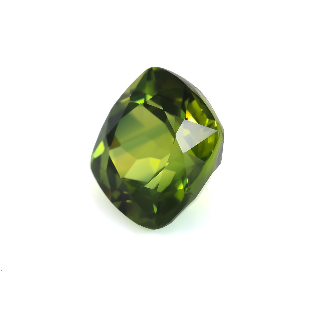 Bespoke Gems - Australian Green Sapphire - Square Cushion - 2.3ct