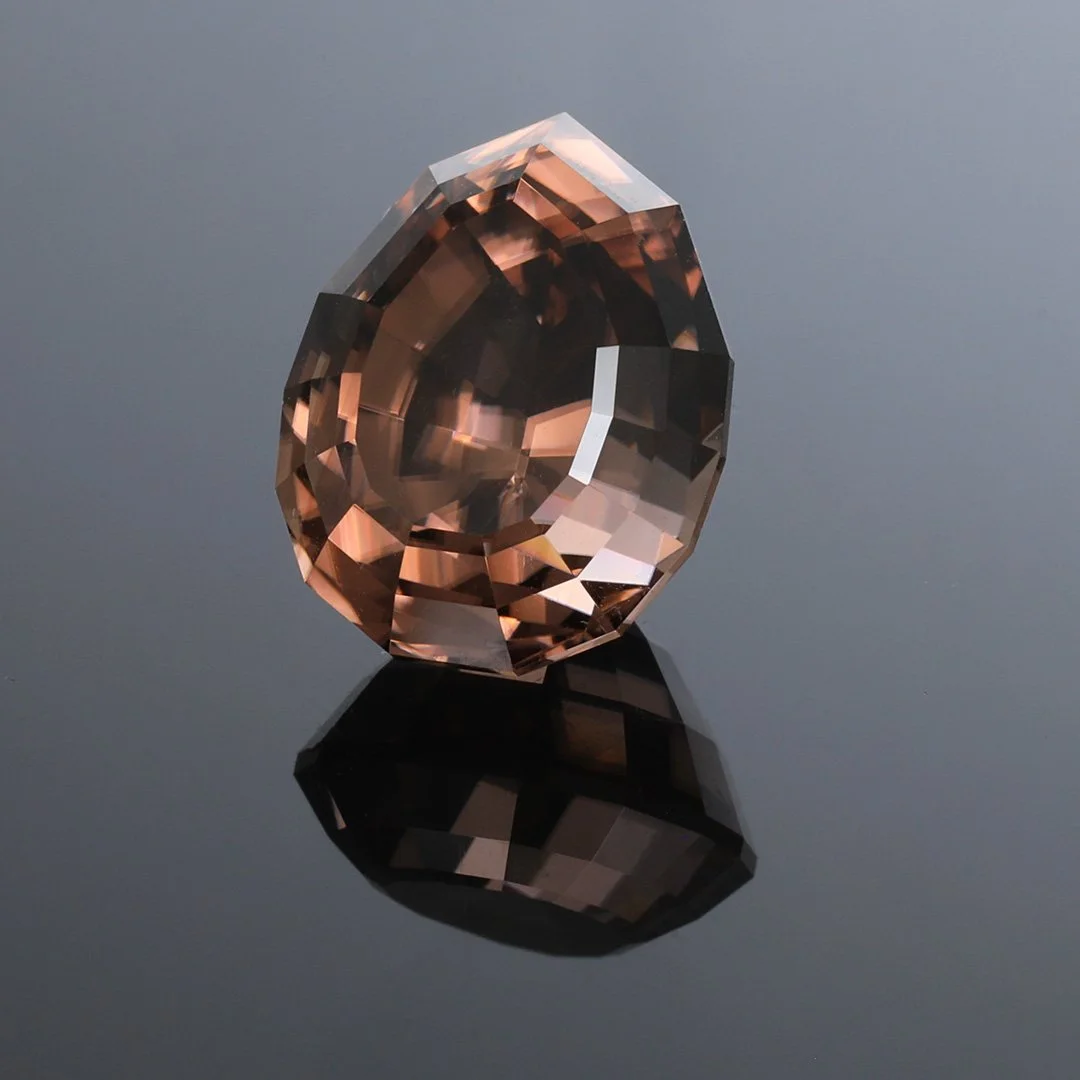 Australian Mud Tank Zircon - Oval Pear - 12.66ct