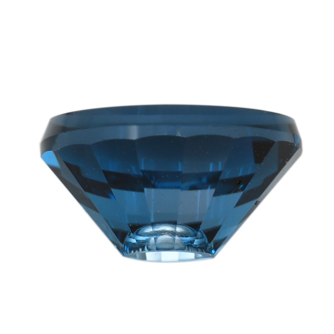 Bespoke Gems - London Blue Topaz - Chrysanthemum - 3.14ct by Doug Menadue