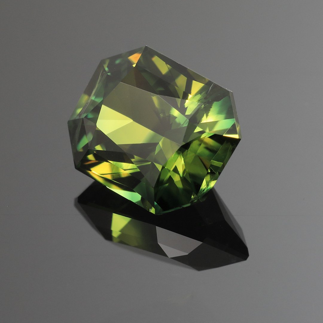 Australian Parti Sapphire - Rectangle Radiant - 3.47ct