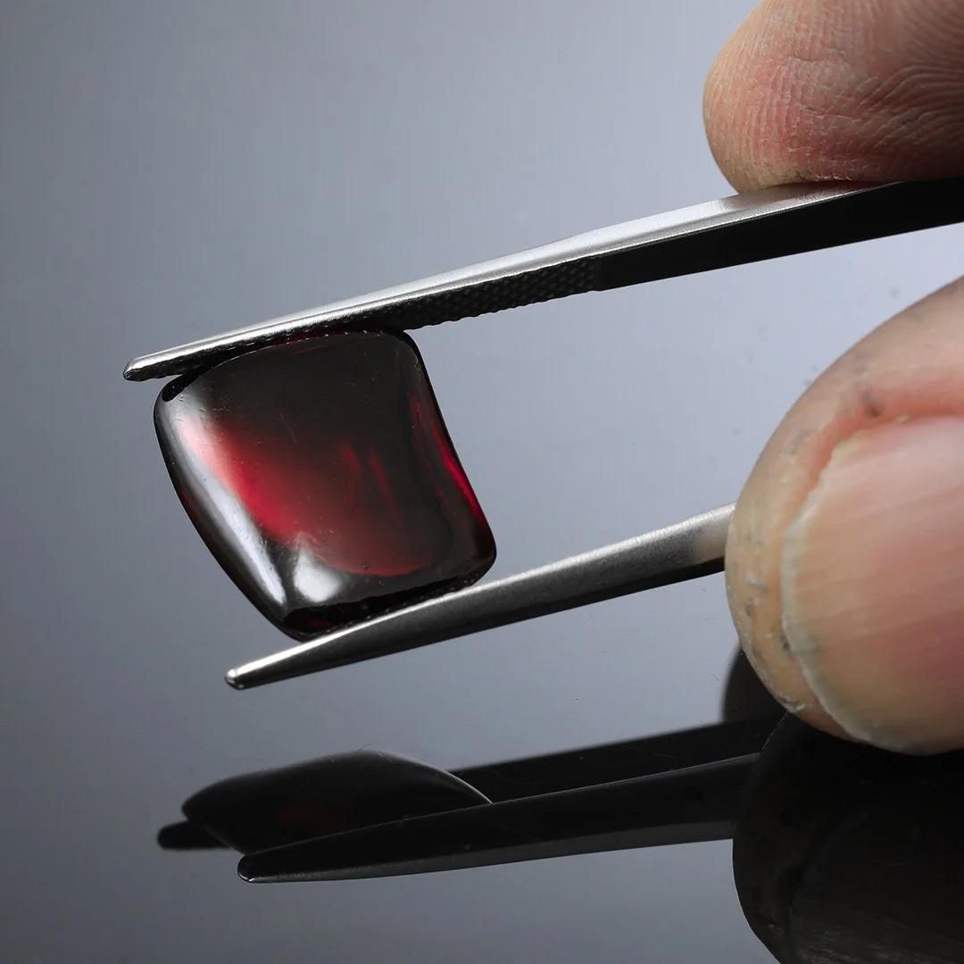 Tanzanian Malaya Garnet - Skin Polish - 9.05ct