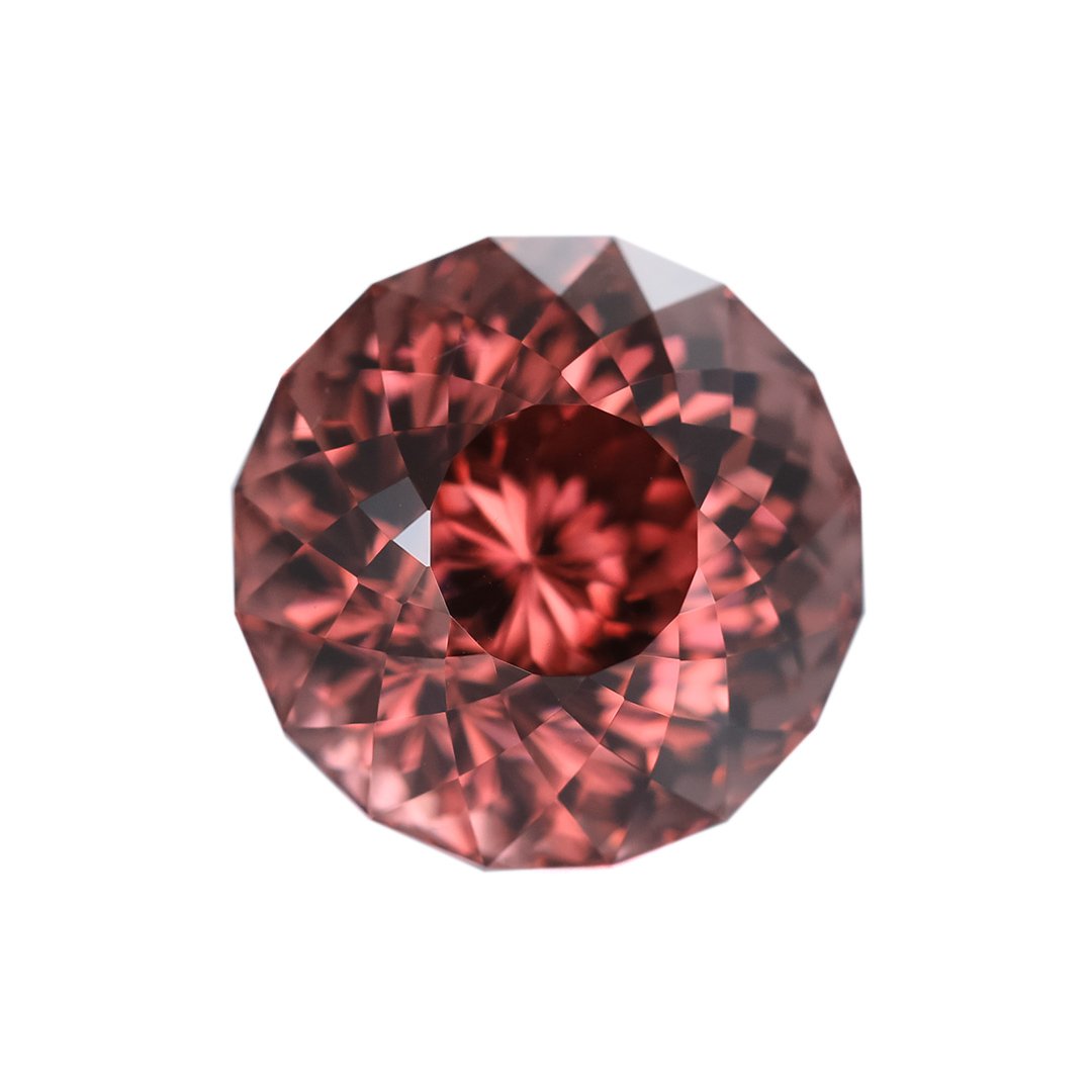 Bespoke Gems - Zircon - Portuguese Double Rose - 12.65ct by Doug Menadue