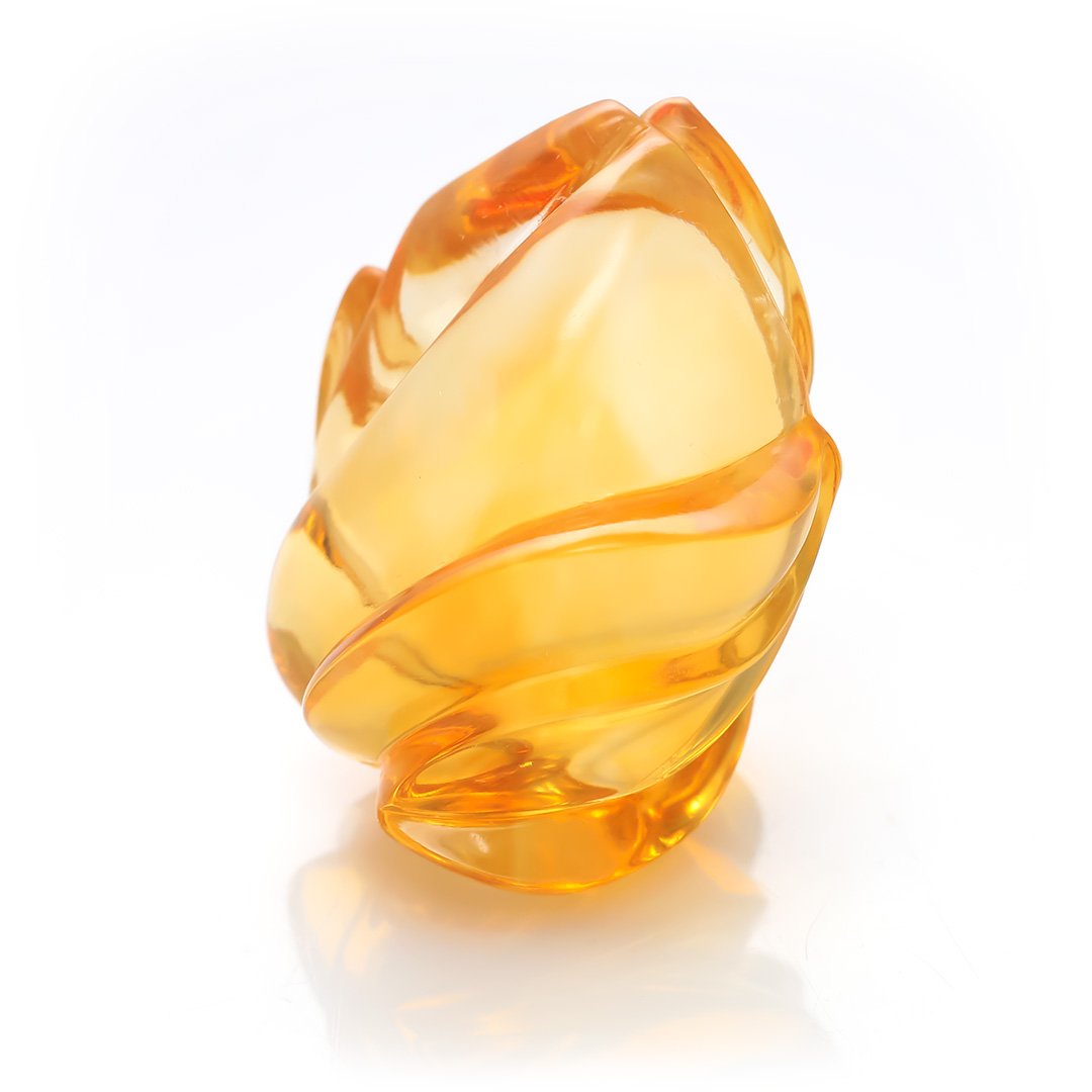 Gem Carving - Citrine - Scholar's Stone - 62.37ct by Doug Menadue