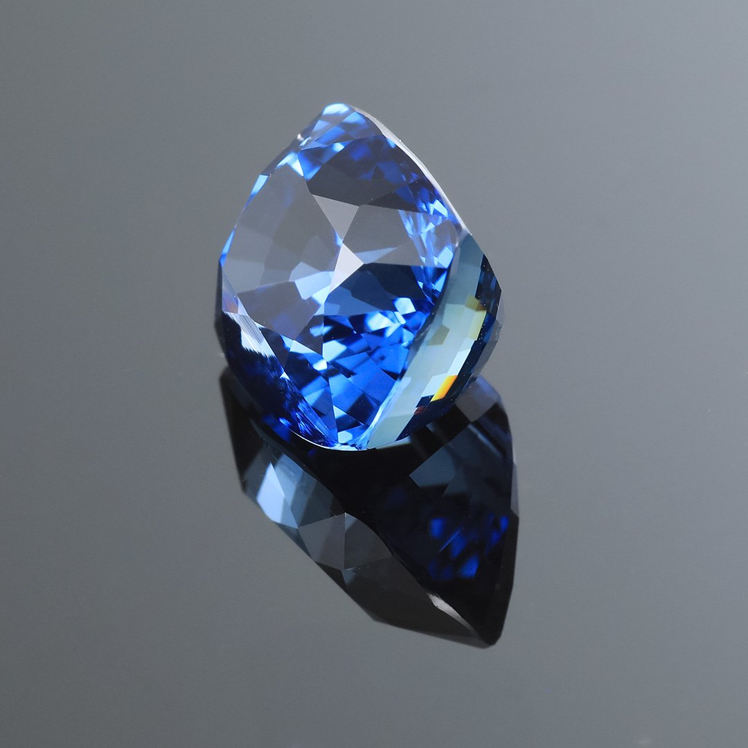 Ceylon Blue Sapphire - Rectangle Cushion - 4.27ct