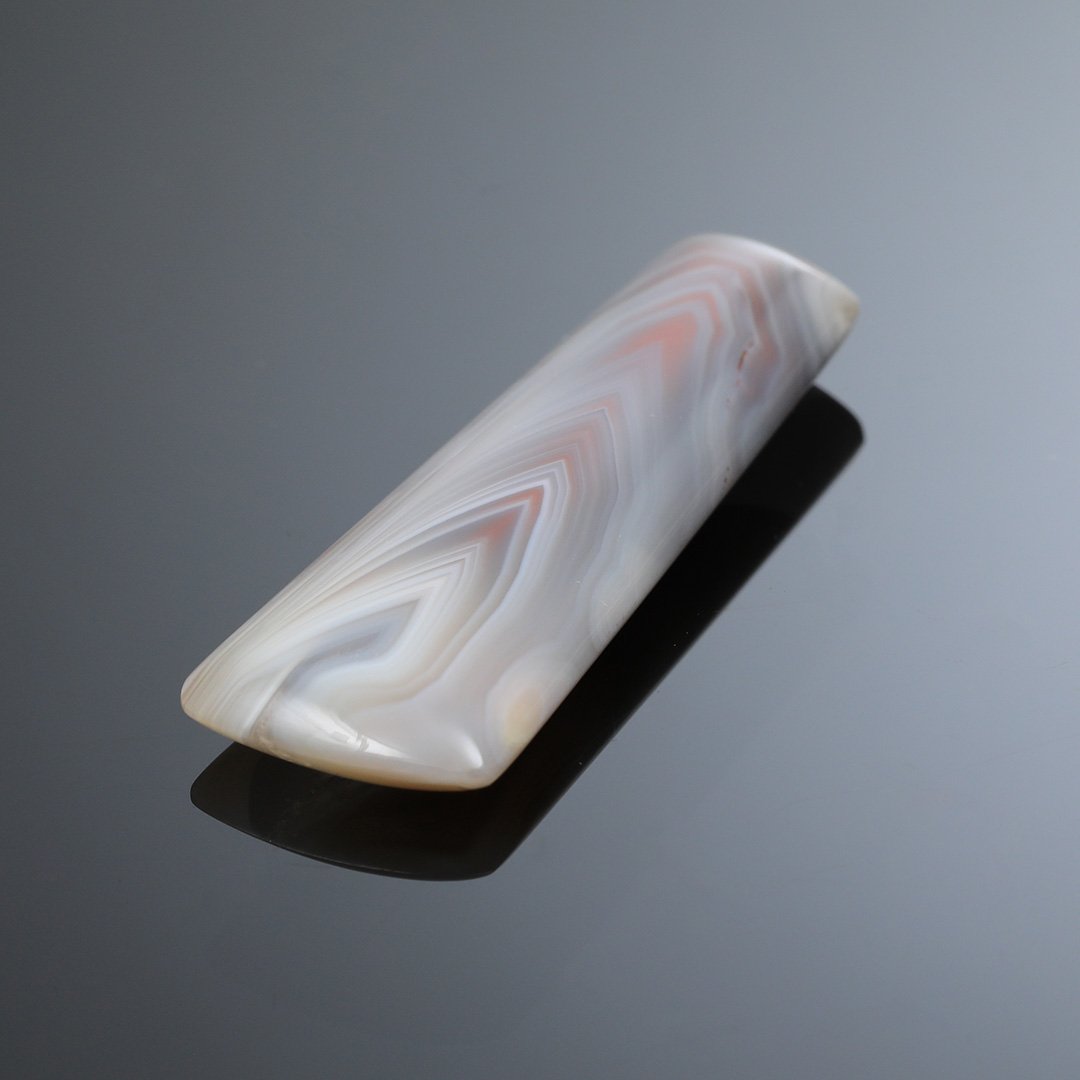 Agate - Tapered Double Sided Cabochon - 34.27ct