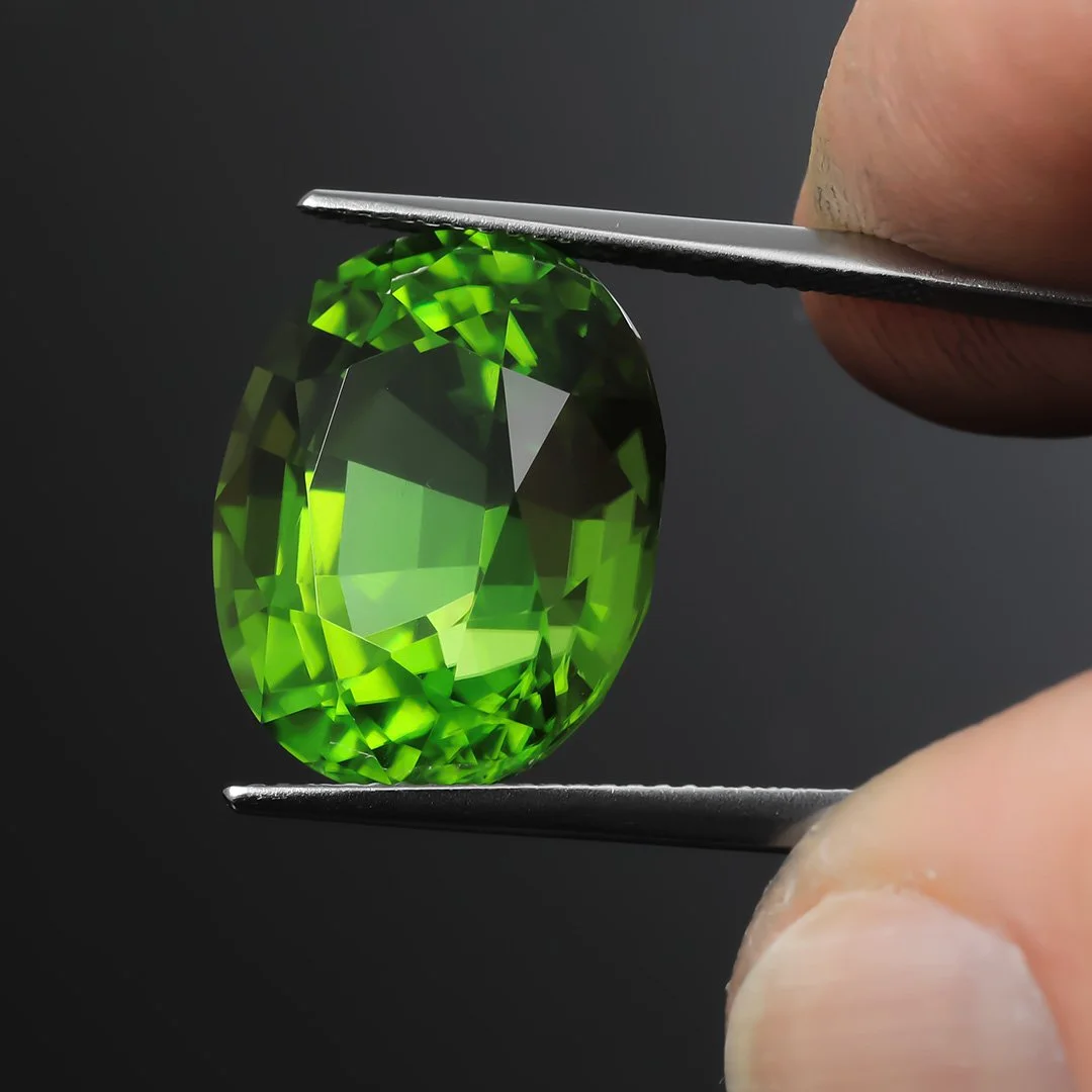Burmese Peridot - Oval - 20.69ct