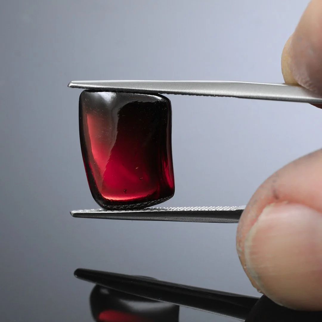 Tanzanian Malaya Garnet - Skin Polish - 9.05ct