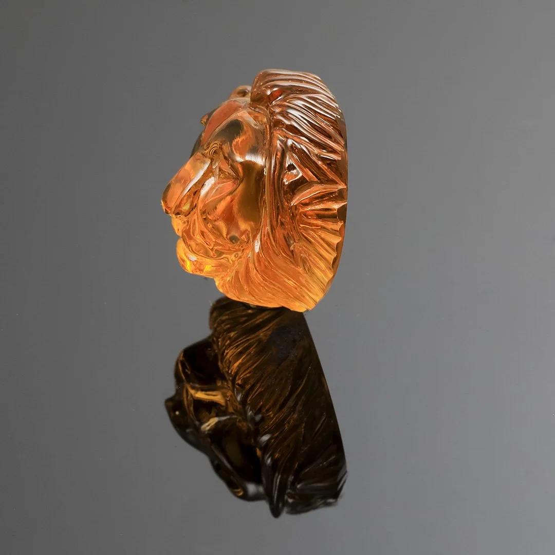 Madeira Citrine - Lion - 5.44ct