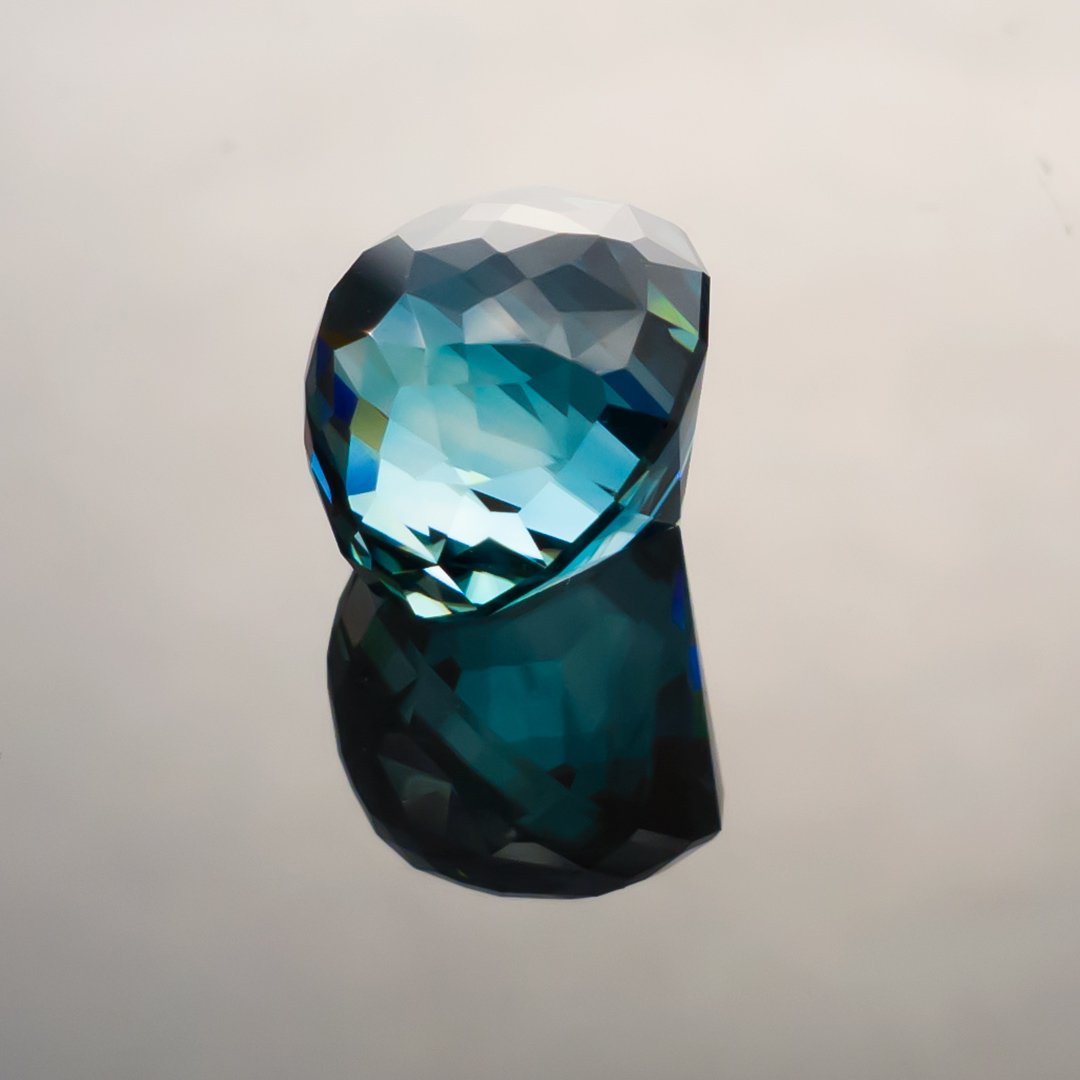 Bespoke Gems - Blue Zircon - Kalli - 8.7ct by Doug Menadue