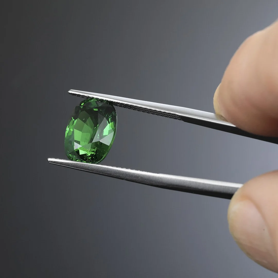 Tanzanian Tsavorite Garnet - Rectangle Cushion - 5.79ct