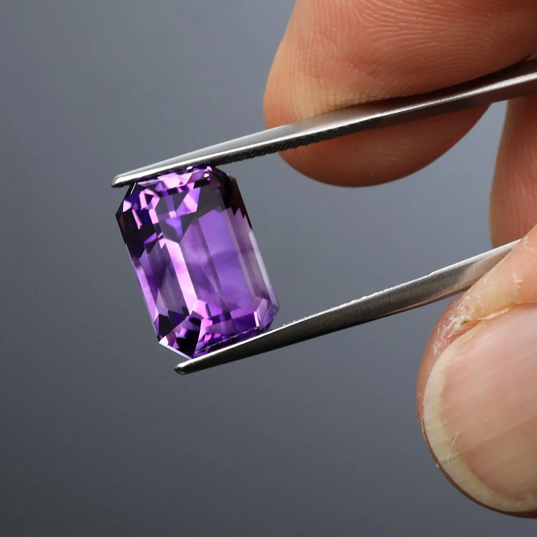 Australian Binbee Amethyst - Emerald Cut - 7.79ct