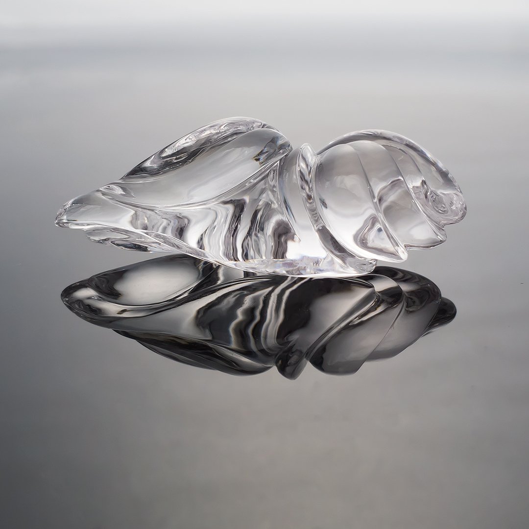 Gem Carving - Morganite - Curlicue - 61.4ct by Doug Menadue