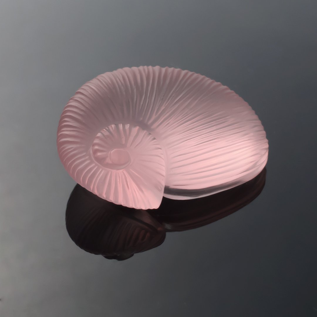 Bespoke Gems - Rose Quartz - Dreaming Shell - 67.32ct by Doug Menadue