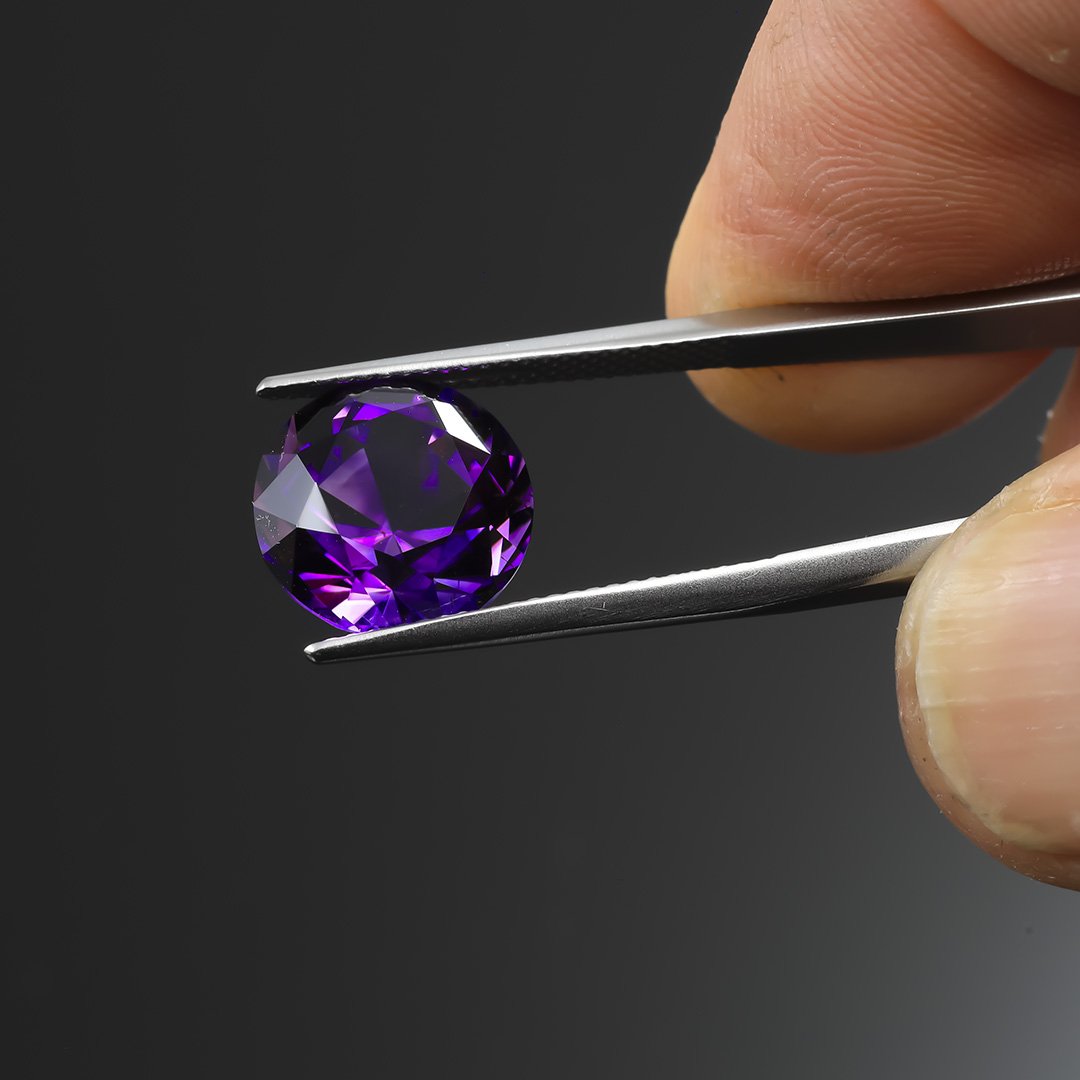 Australian Binbee Amethyst - Supernova Round - 6.17ct