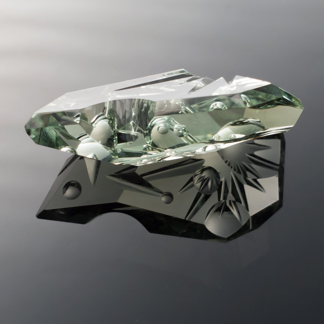 Bespoke Gems - Prasiolite - Psychonaut IV - A Comet Did Pass Me By - 40.81ct by Doug Menadue