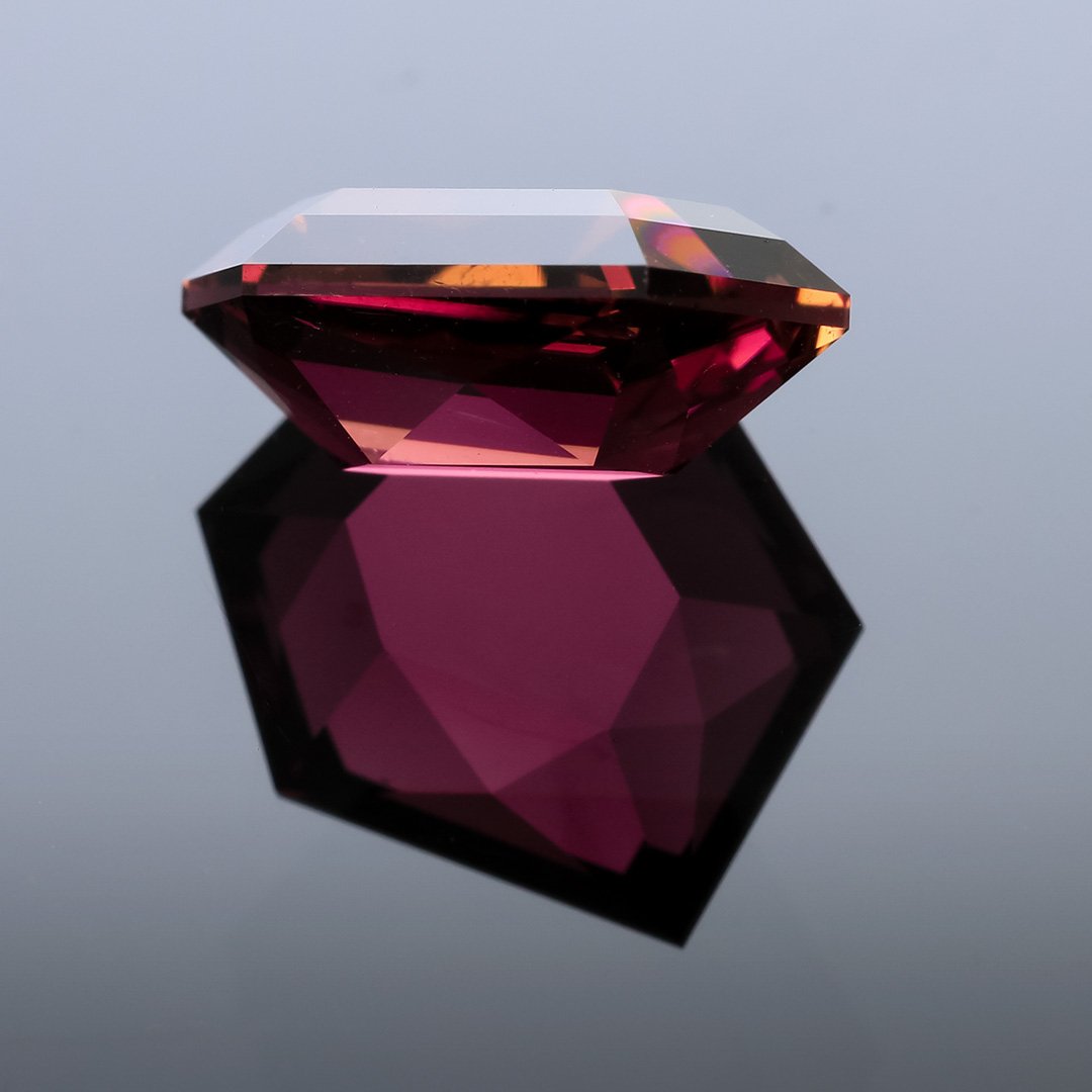 Pink Tourmaline - Freeform Hexagon Portrait Cut - 3.86ct