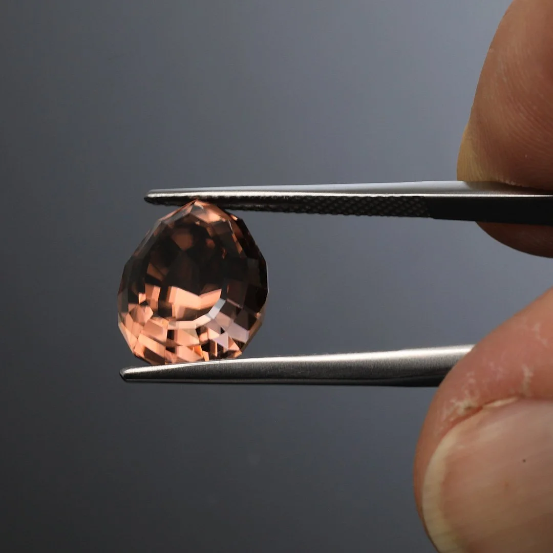 Australian Mud Tank Zircon - Oval Pear - 12.66ct