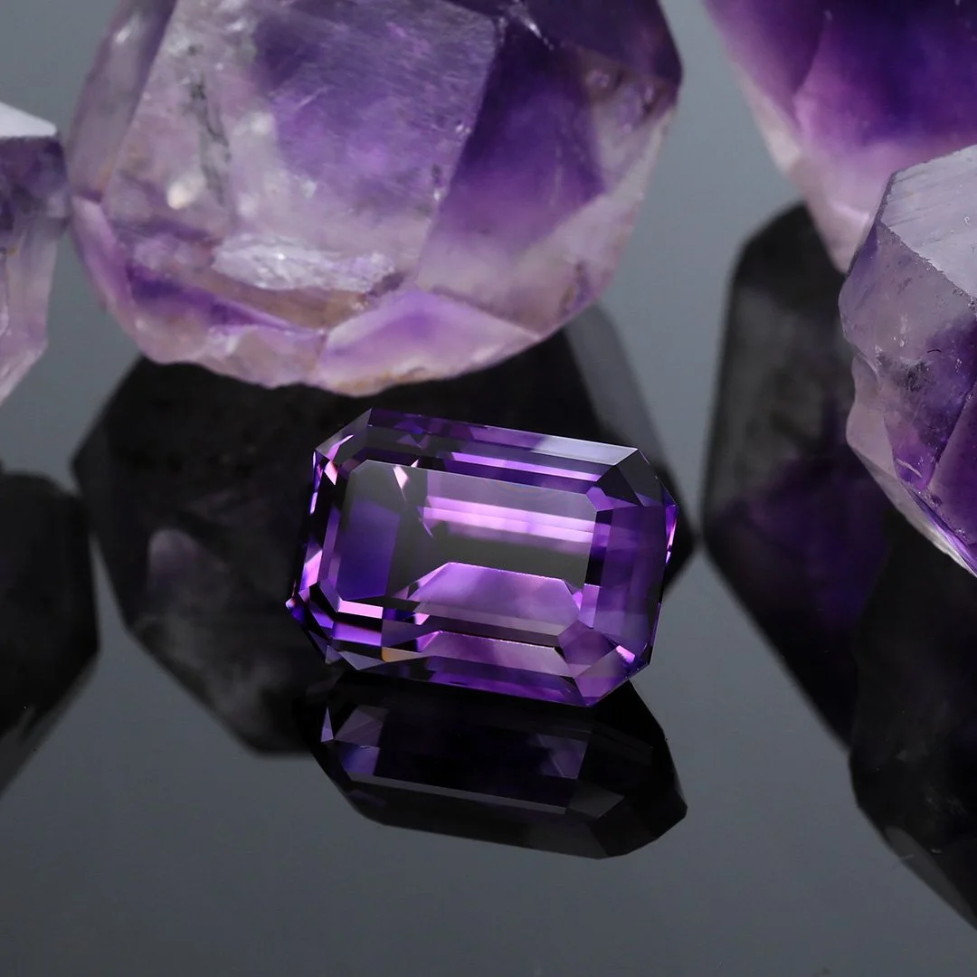 Australian Binbee Amethyst - Emerald Cut - 7.79ct