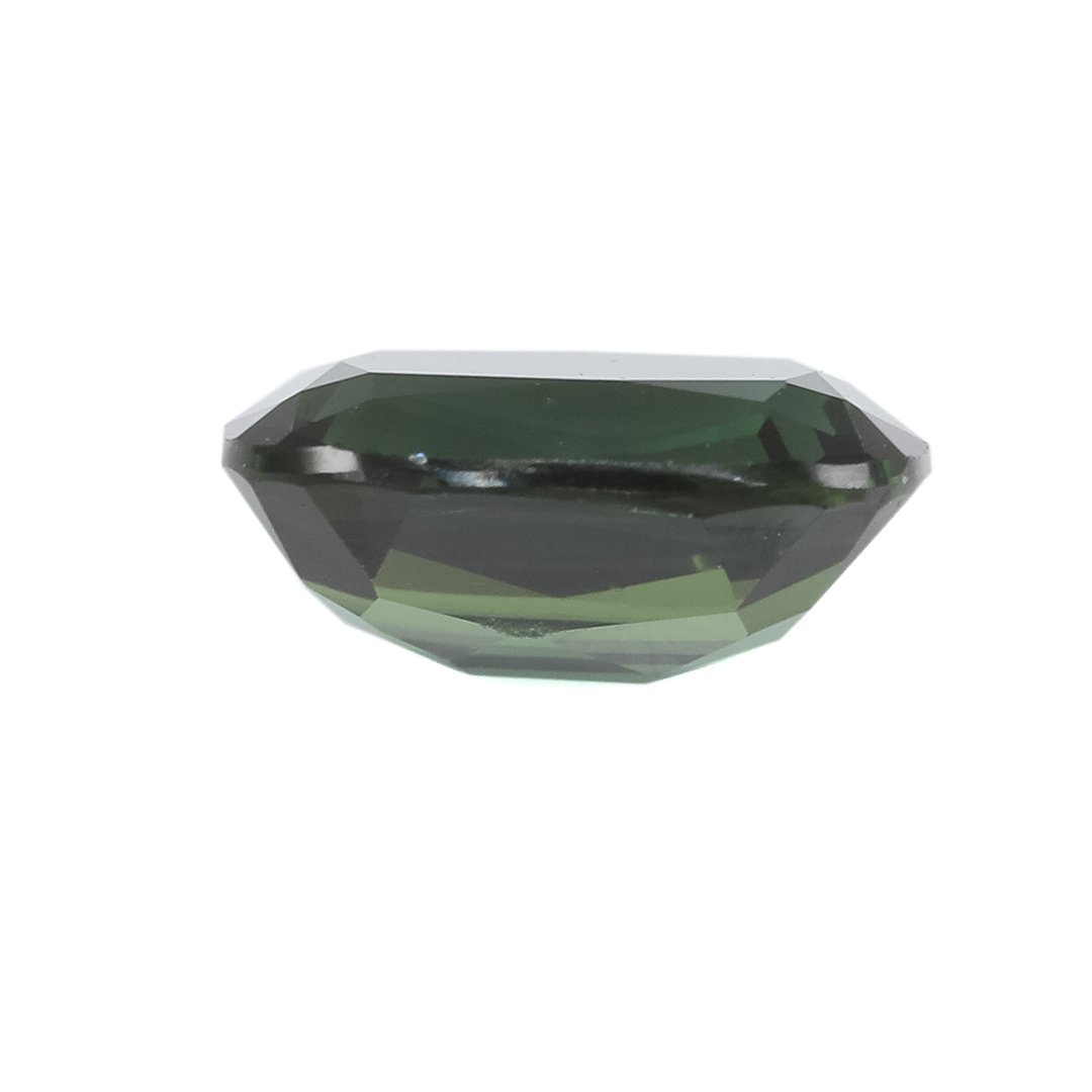 Bespoke Gems - Australian Green Blue Sapphire - Rectangle Cushion - 1.55ct