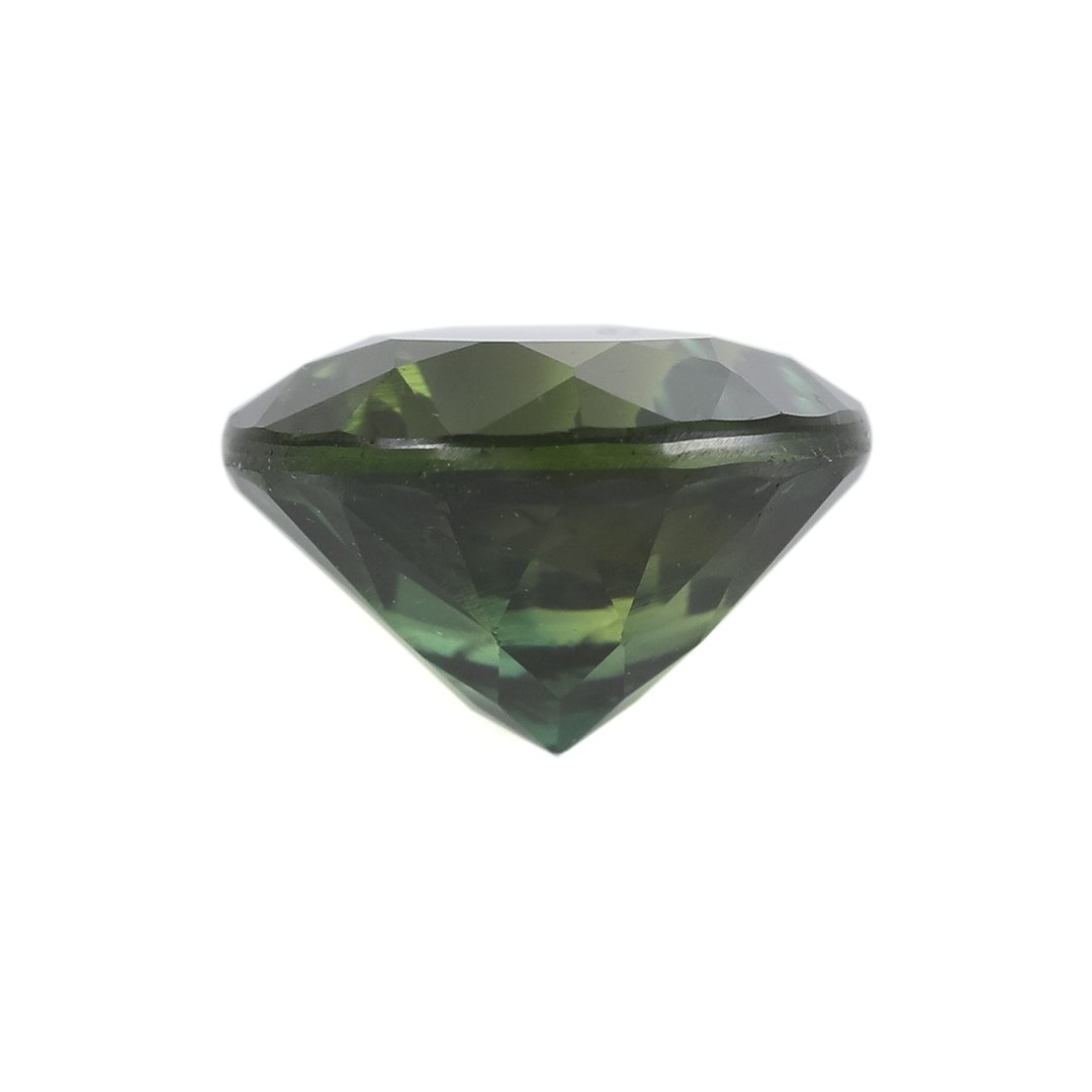 Bespoke Gems - Australian Parti Sapphire - Round Brilliant - 1.31ct