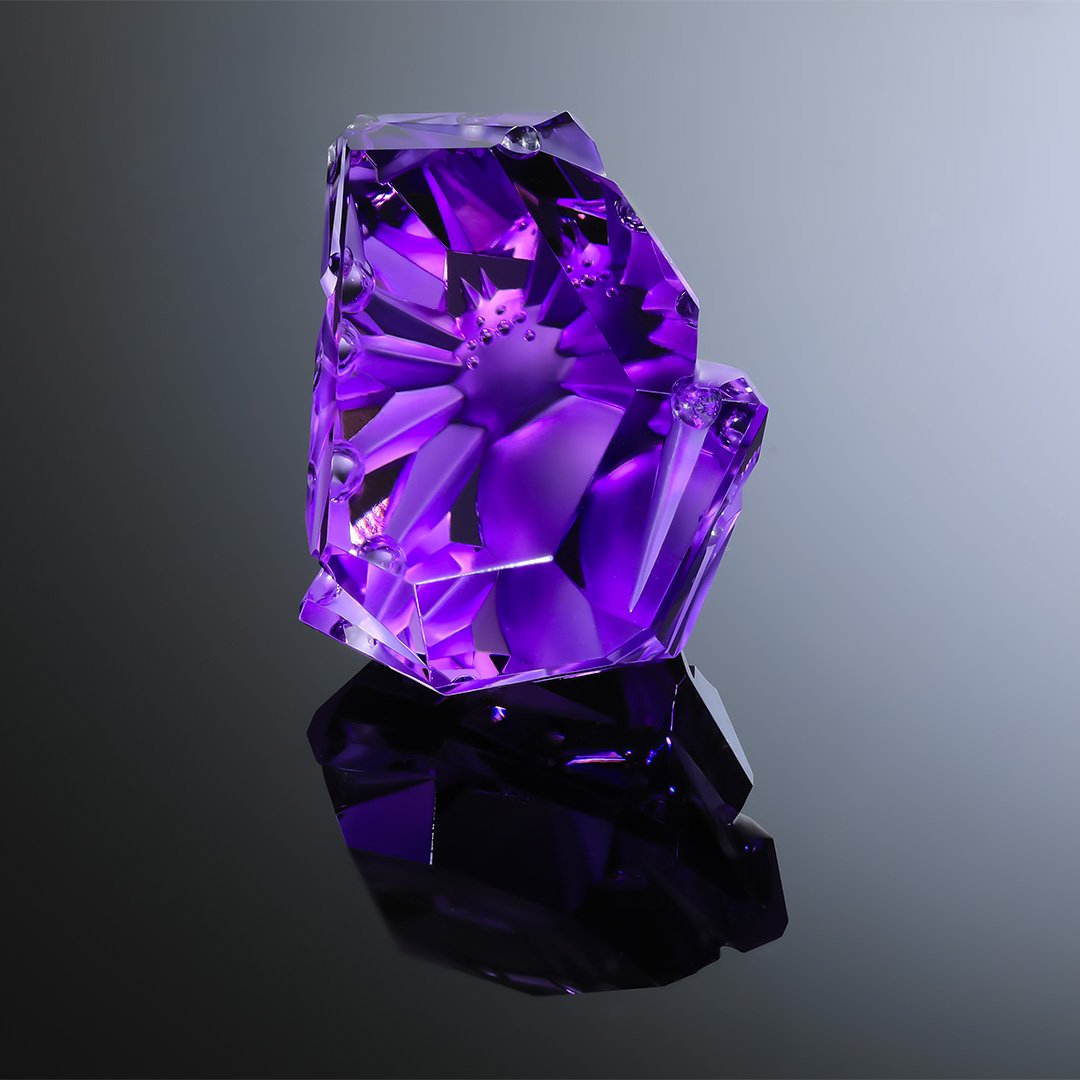 Brazilian Amethyst - The Huntsman - 88ct