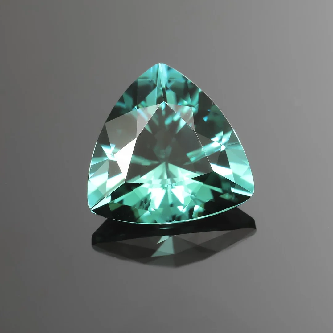 Namibian Lagoon Tourmaline - Trillion - 3.10ct