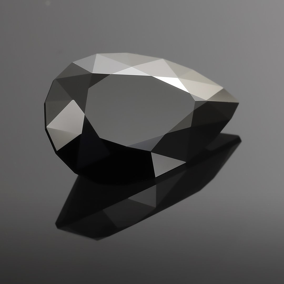 Australian Black Spinel - Pear - 11.62ct