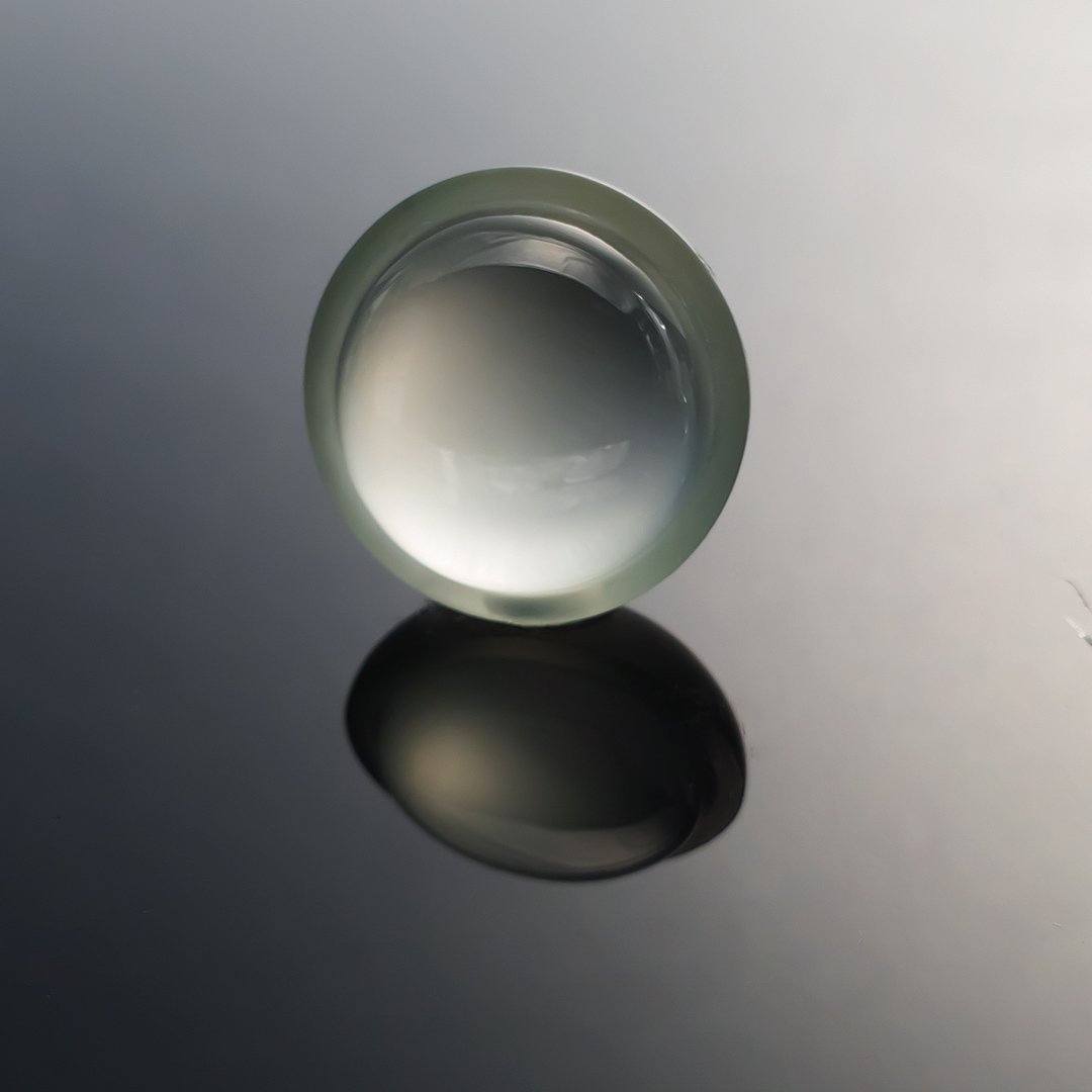 Bespoke Gems - Prasiolite - Moon Gem - 27.2ct by Doug Menadue
